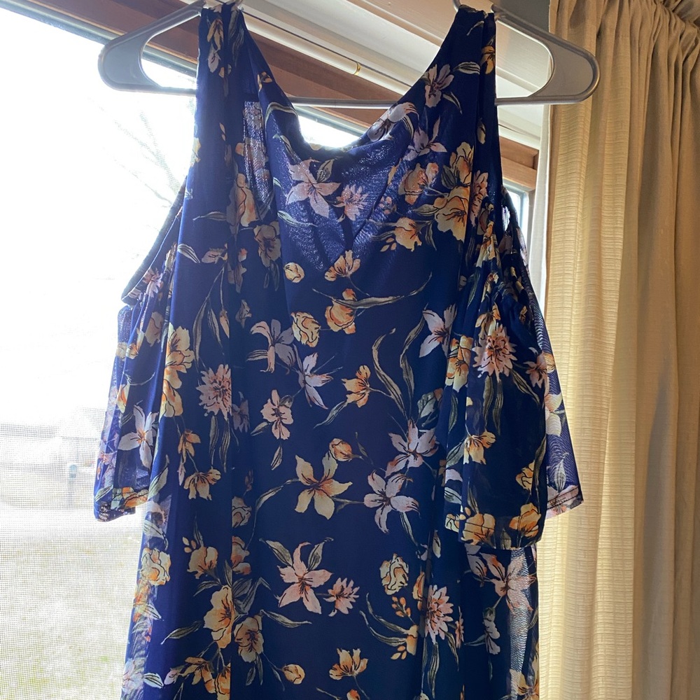 Cute cold shoulder top
